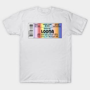 LOONA Concert Ticket T-Shirt